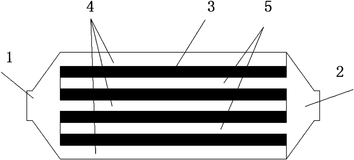 Ultra-low-pressure-drop activated carbon adsorption tank