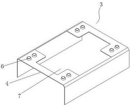 Grounding conducting structure of solar cell panels