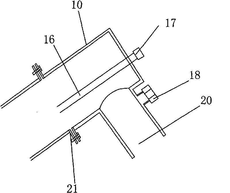 Device for pumping and draining water from downward hole of coal bed