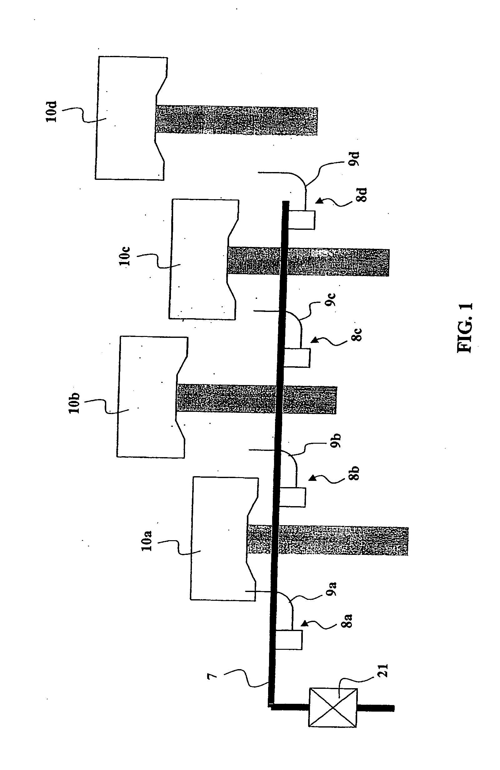 Controlled leakage valve for piston cooling nozzle