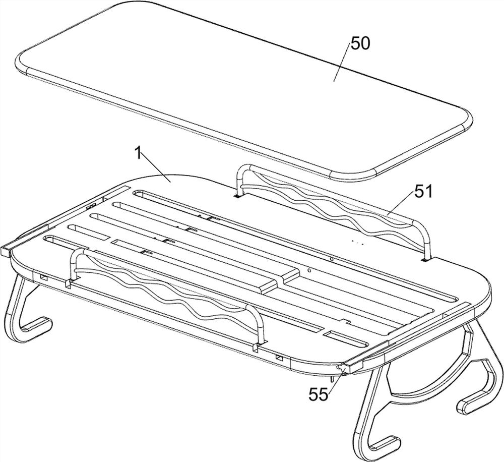 Bed with bathing function special forparalyzed patient