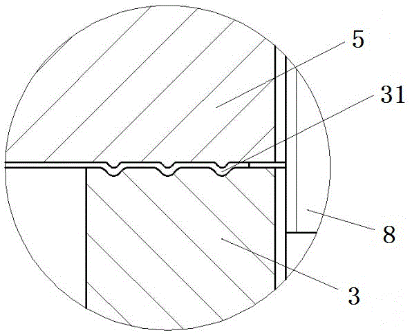 Electromagnetic punching and flanging forming method and device for alloy plate