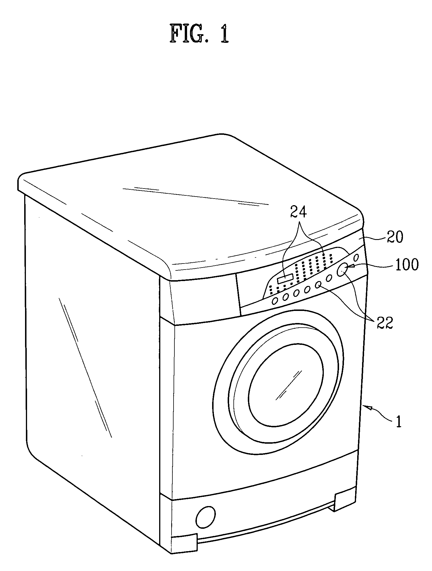 Rotary knob assembly for home appliance