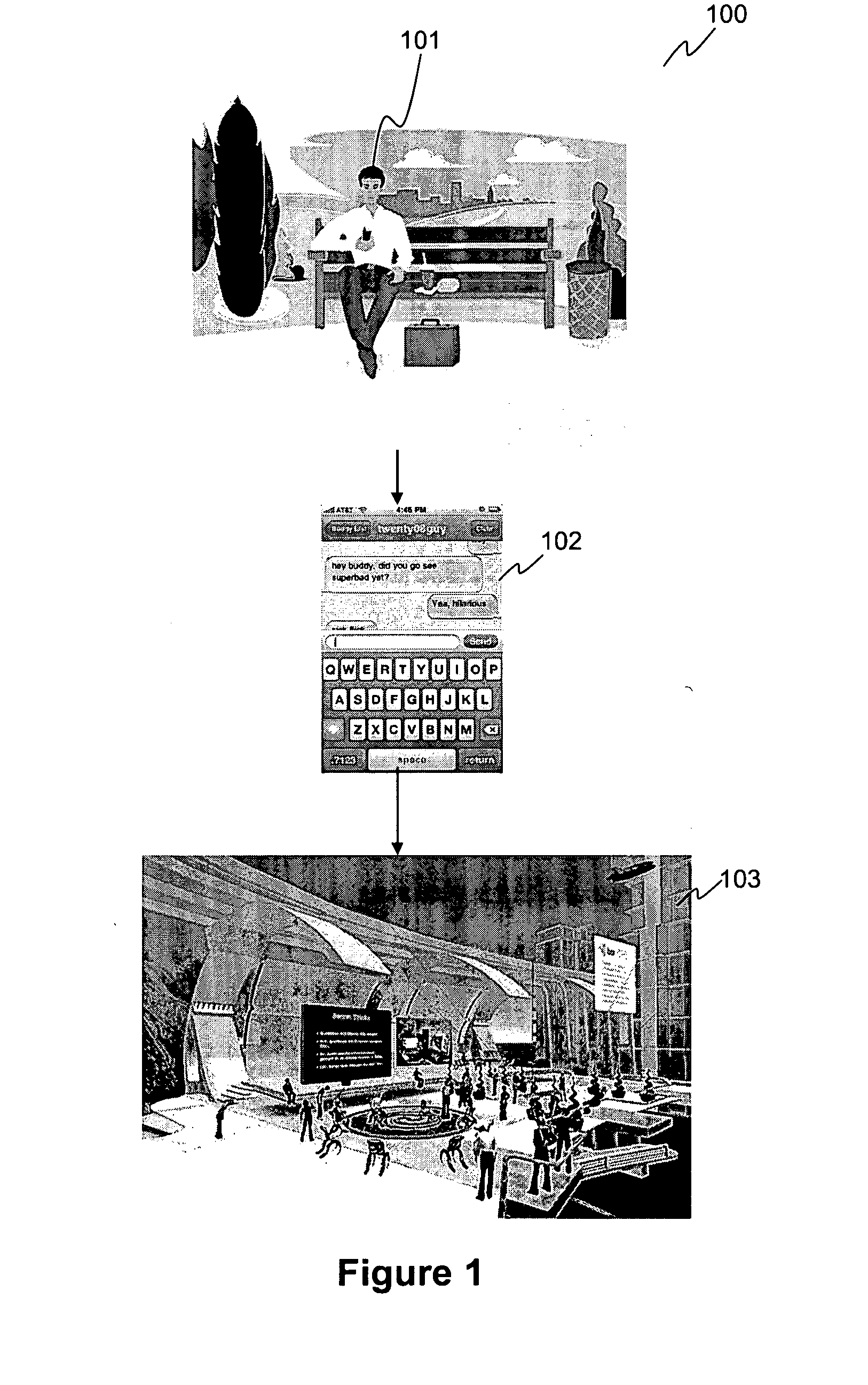 System and method for automatically controlling avatar actions using mobile sensors