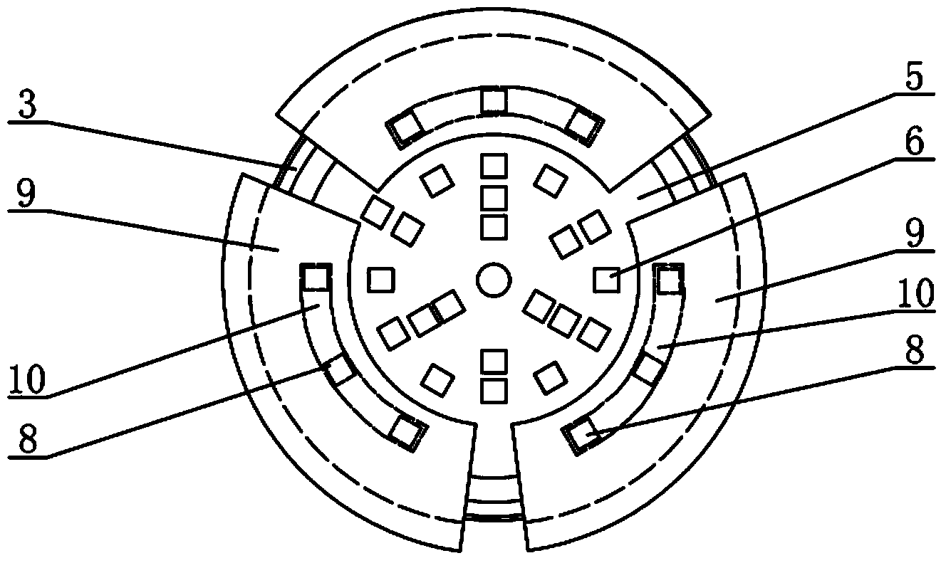 Wide-beam-angle LED light source device