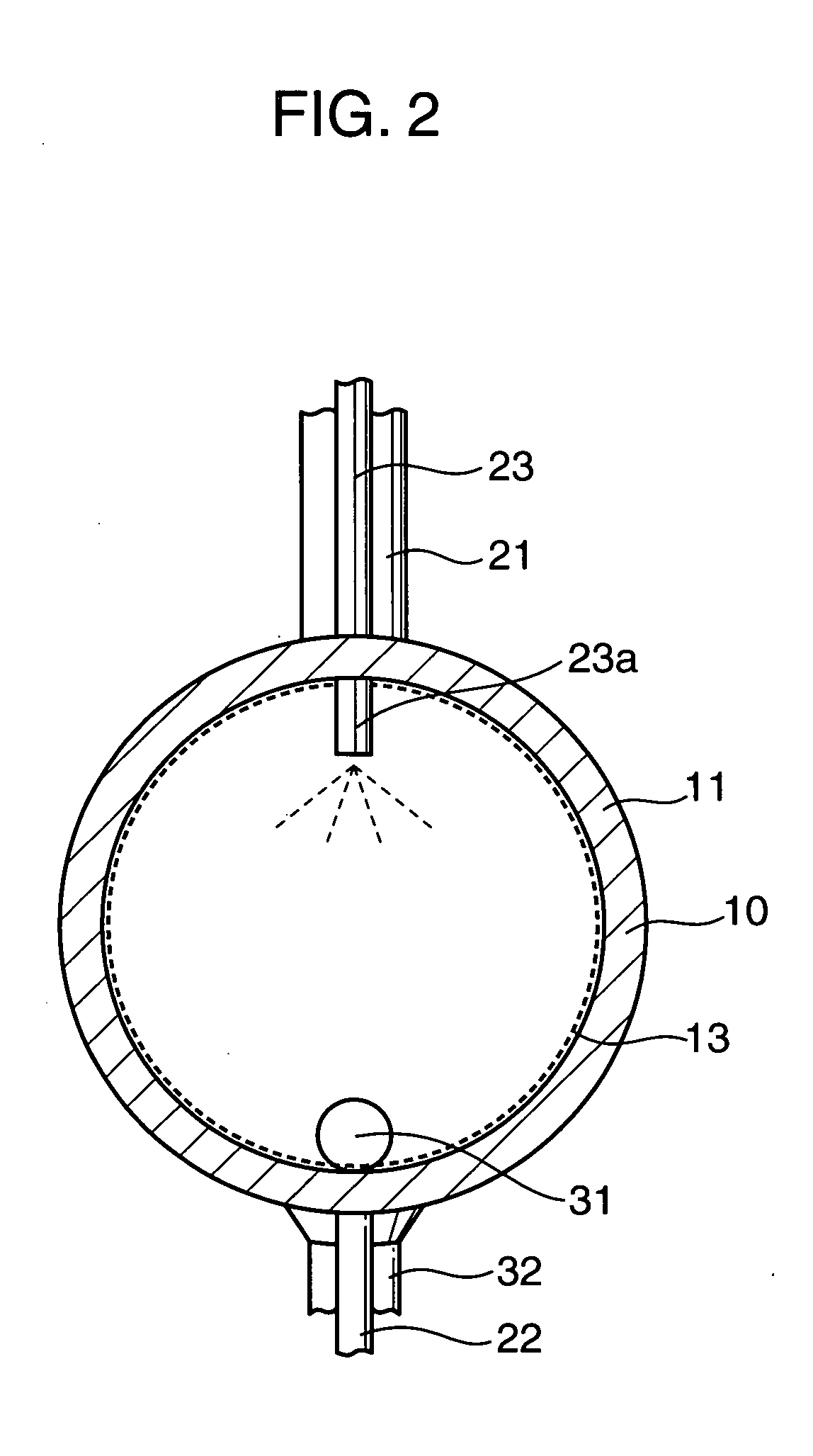 Method for Processing Liquid-Holdable Material Substance and Processor for Processing Liquid-Holdable Material Substance