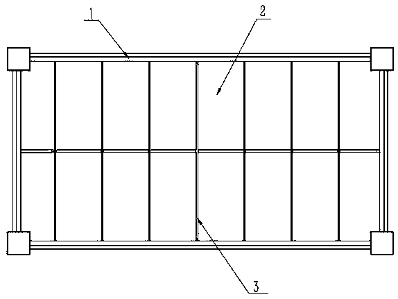 Profiled steel assembled composite floor slab and construction method thereof