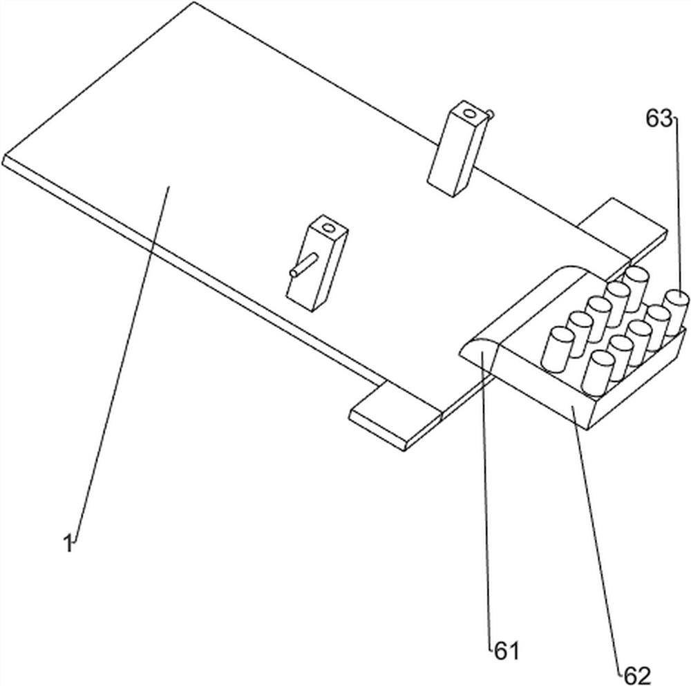 Injection molding excess material removing device