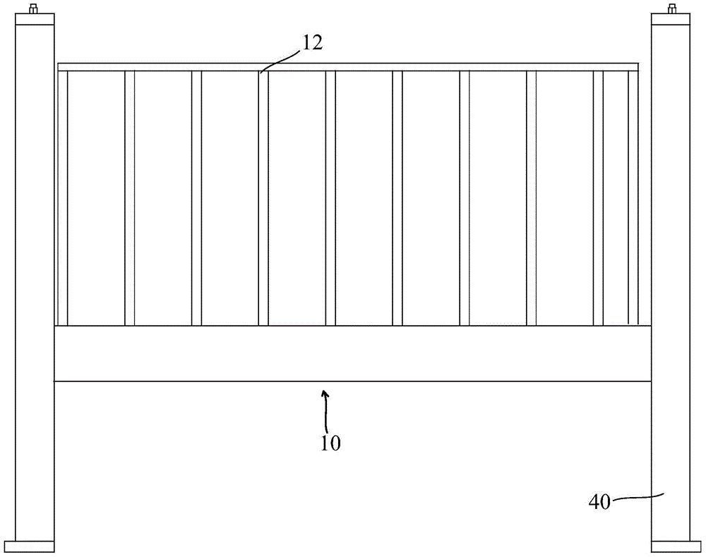 Construction elevator loading platform