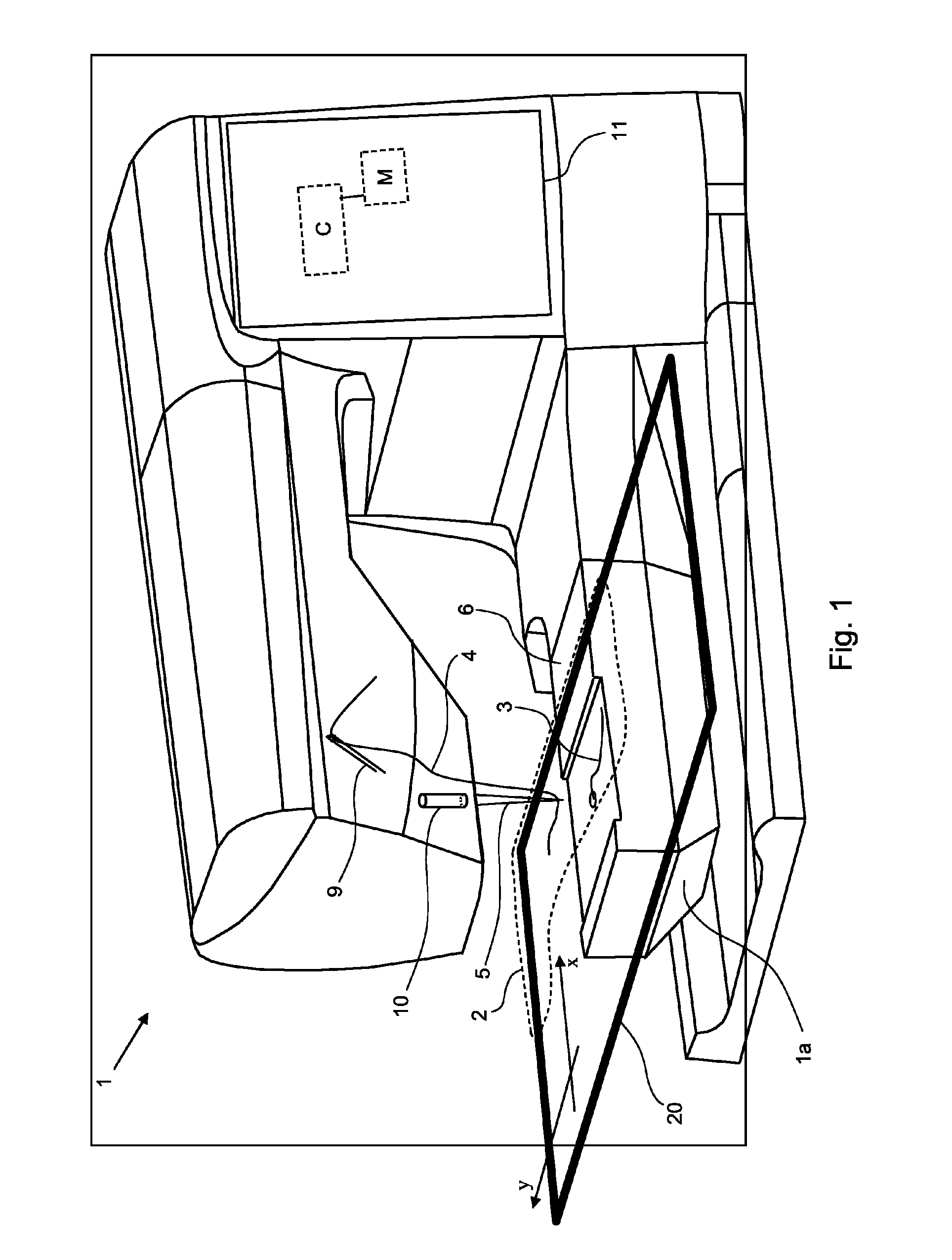 Sewing machine having a camera for forming images of a sewing area