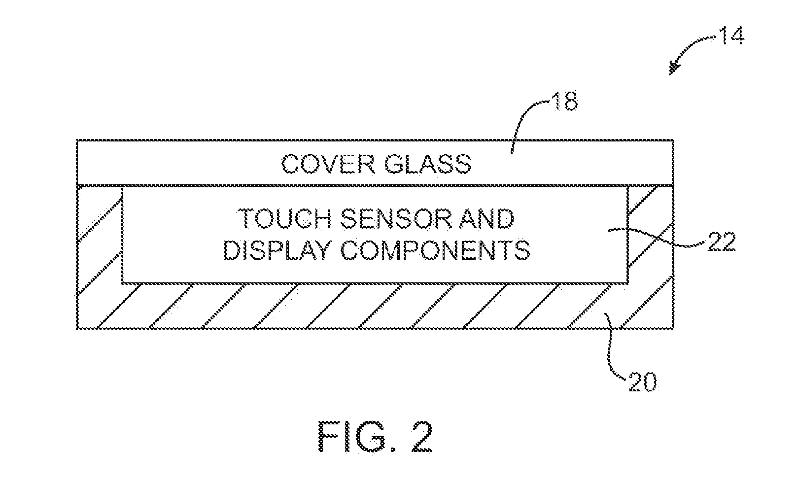Electric field shielding for in-cell touch type thin-film-transistor liquid crystal displays