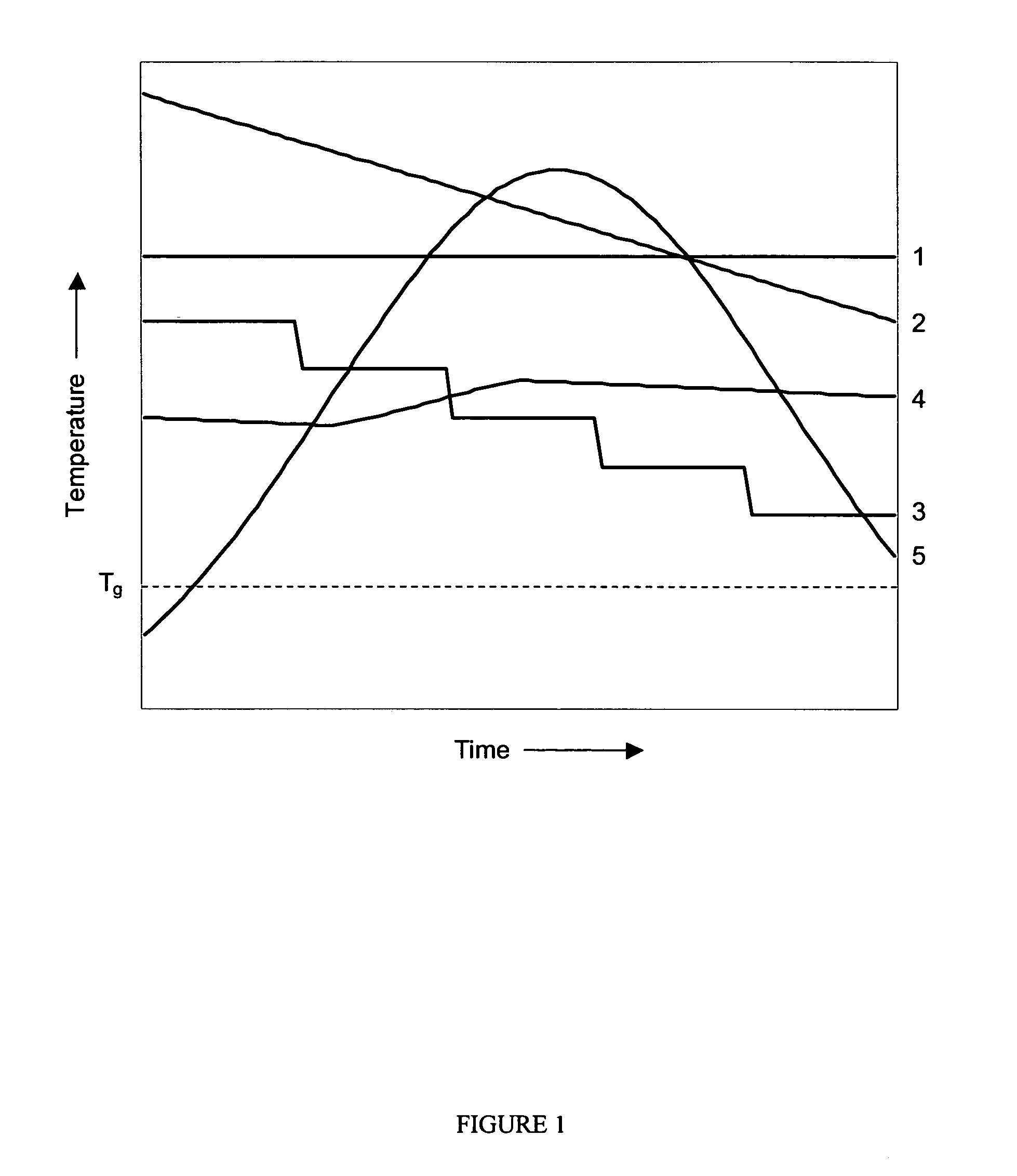 Thermal crystallization of a molten polyester polymer in a fluid