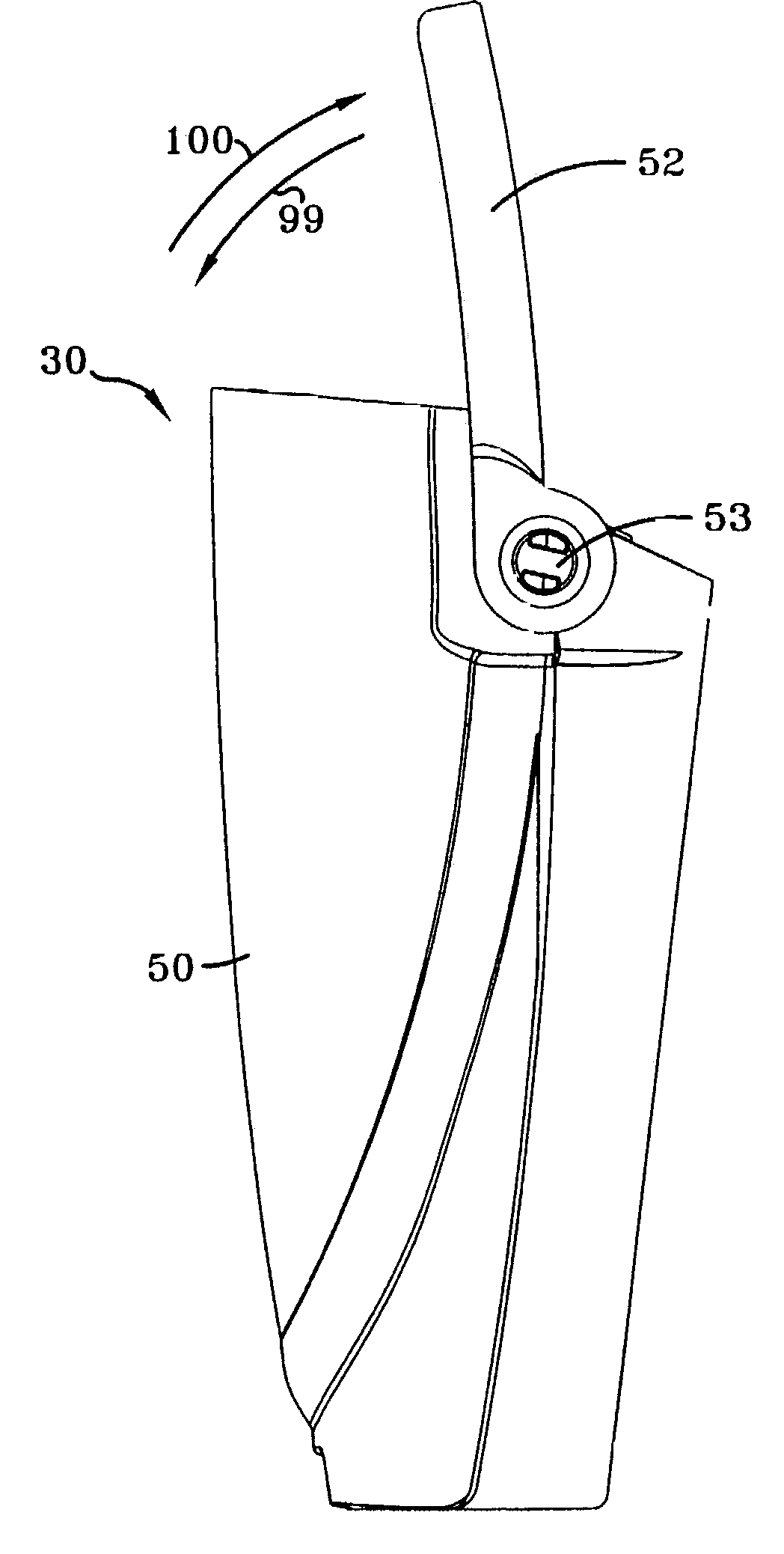 Handle and latch for a removable dirt separation system