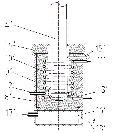 Electroslag smelting electric furnace system