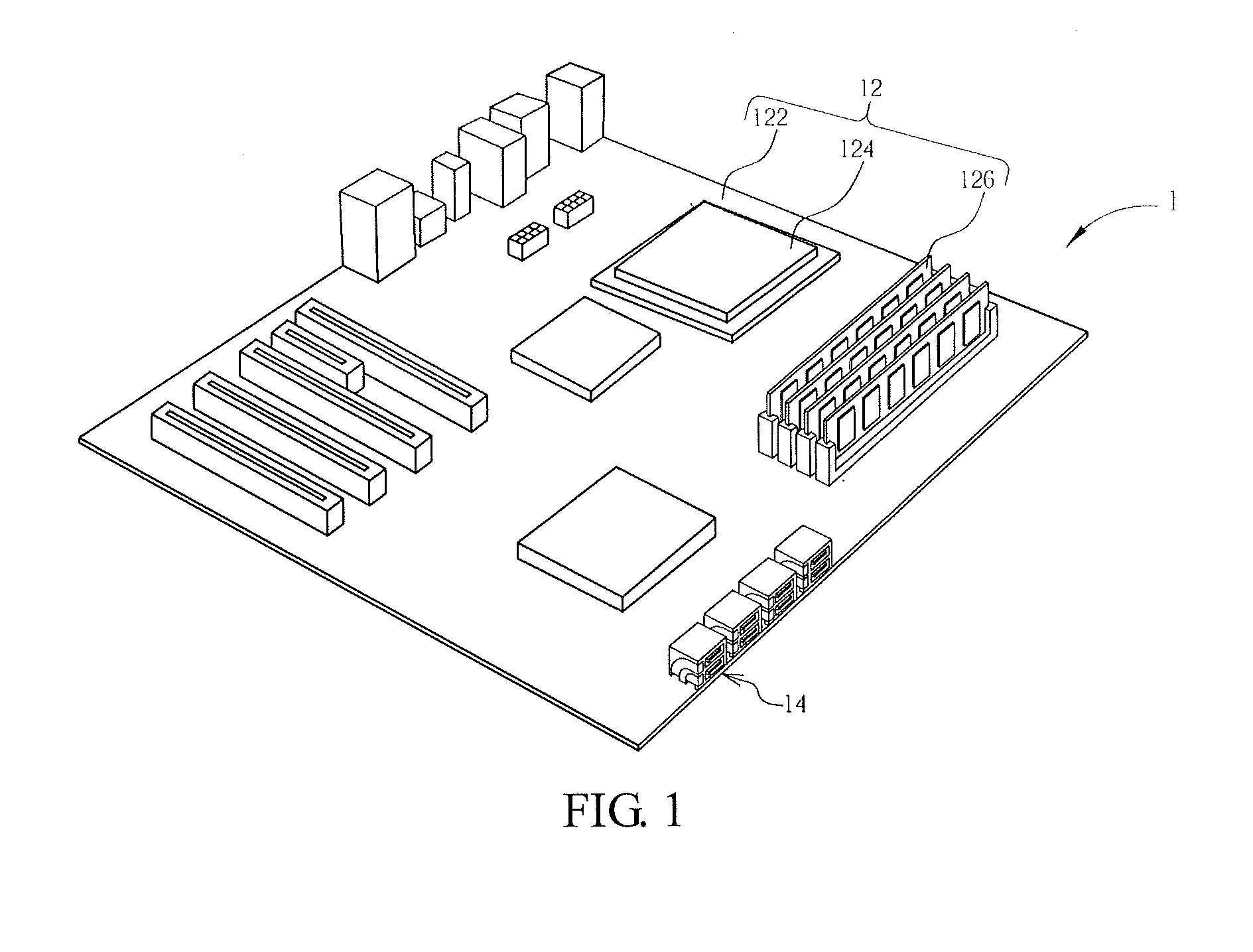 Connecting module with optical indication