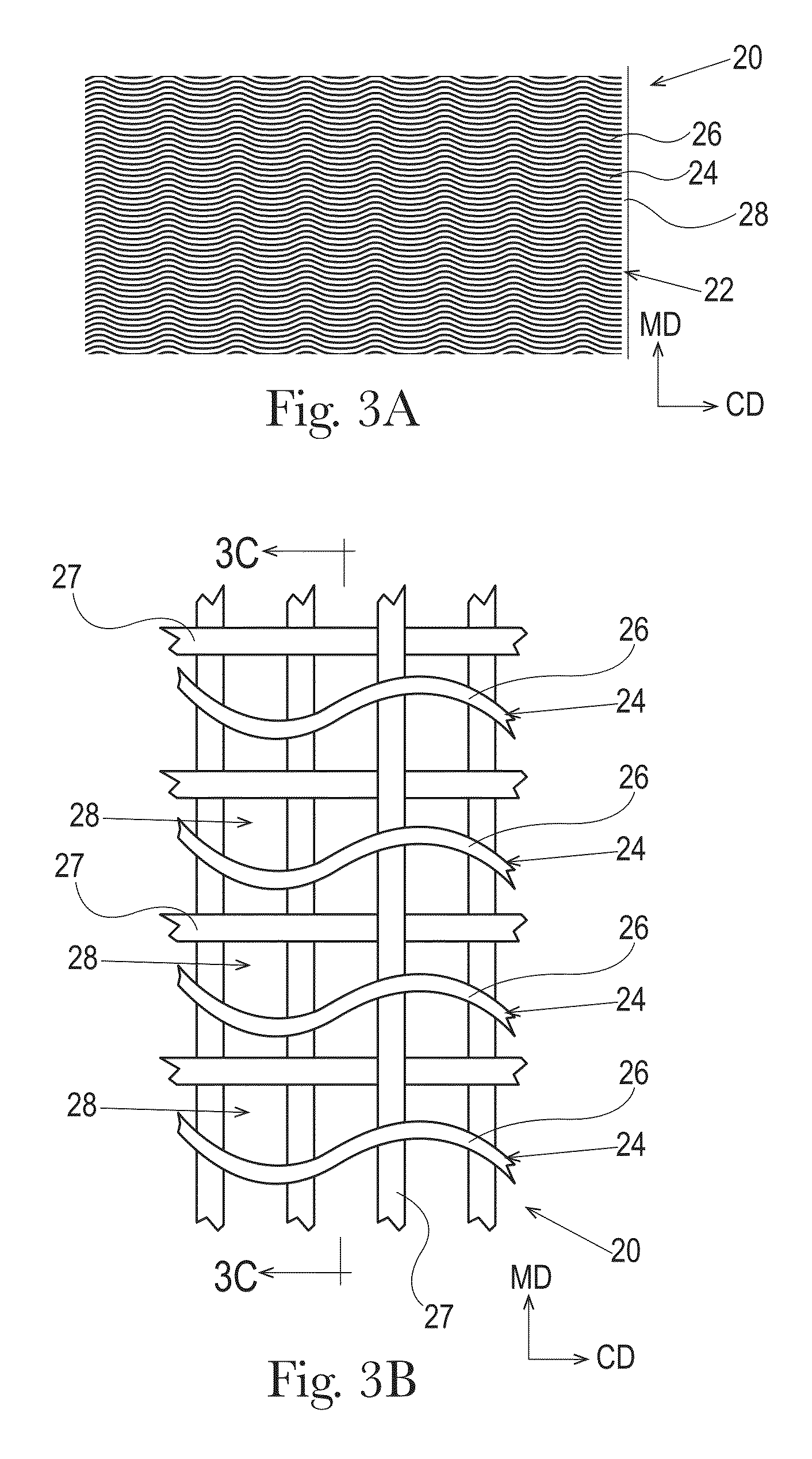 Sanitary tissue products and methods for making same