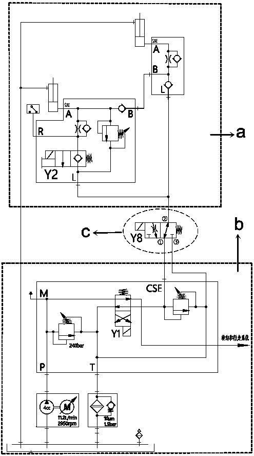 Method of secondary speed reduction of aerial work platform and device adopting the same