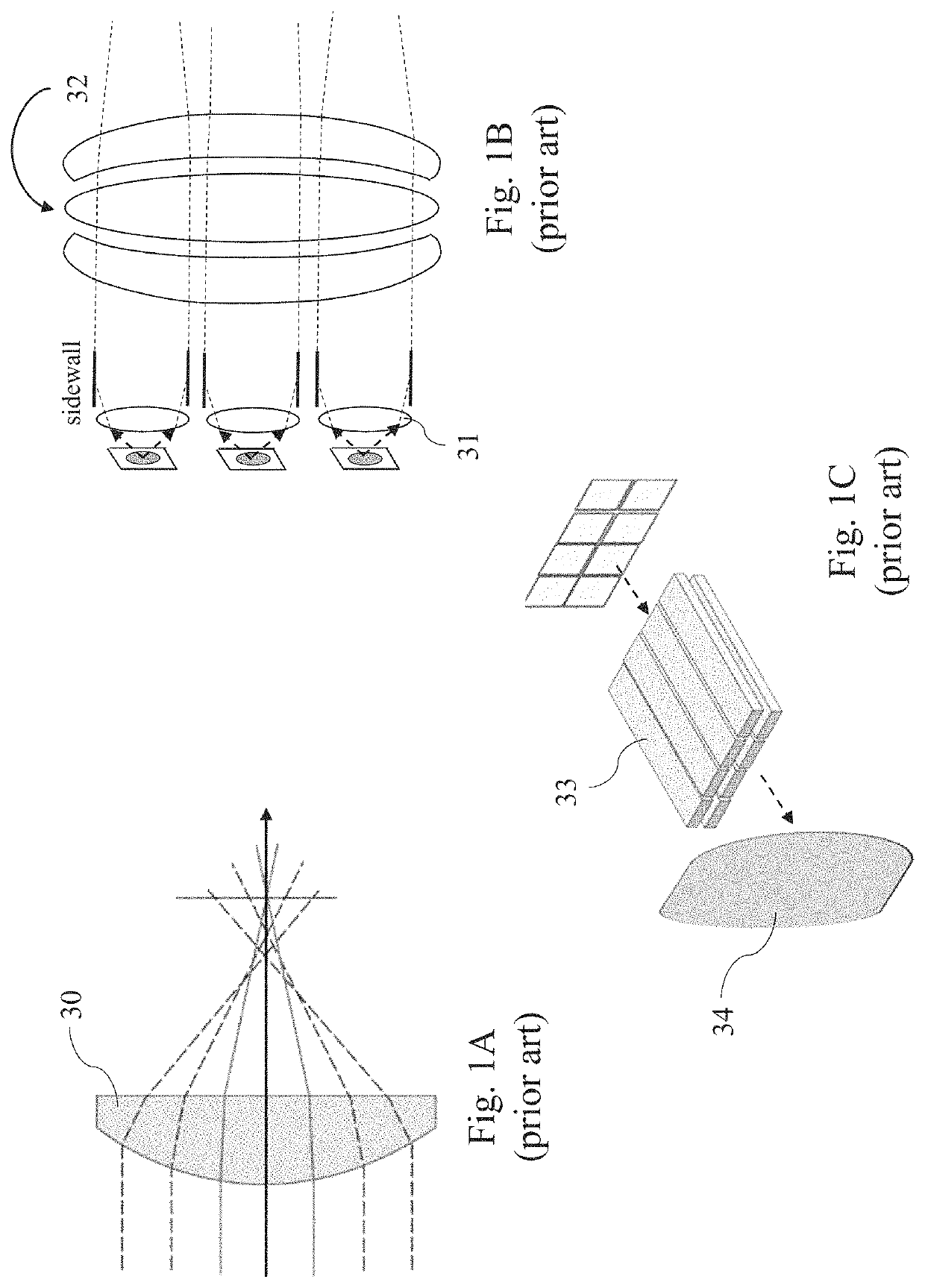 Headlight optical system and lamp using the same