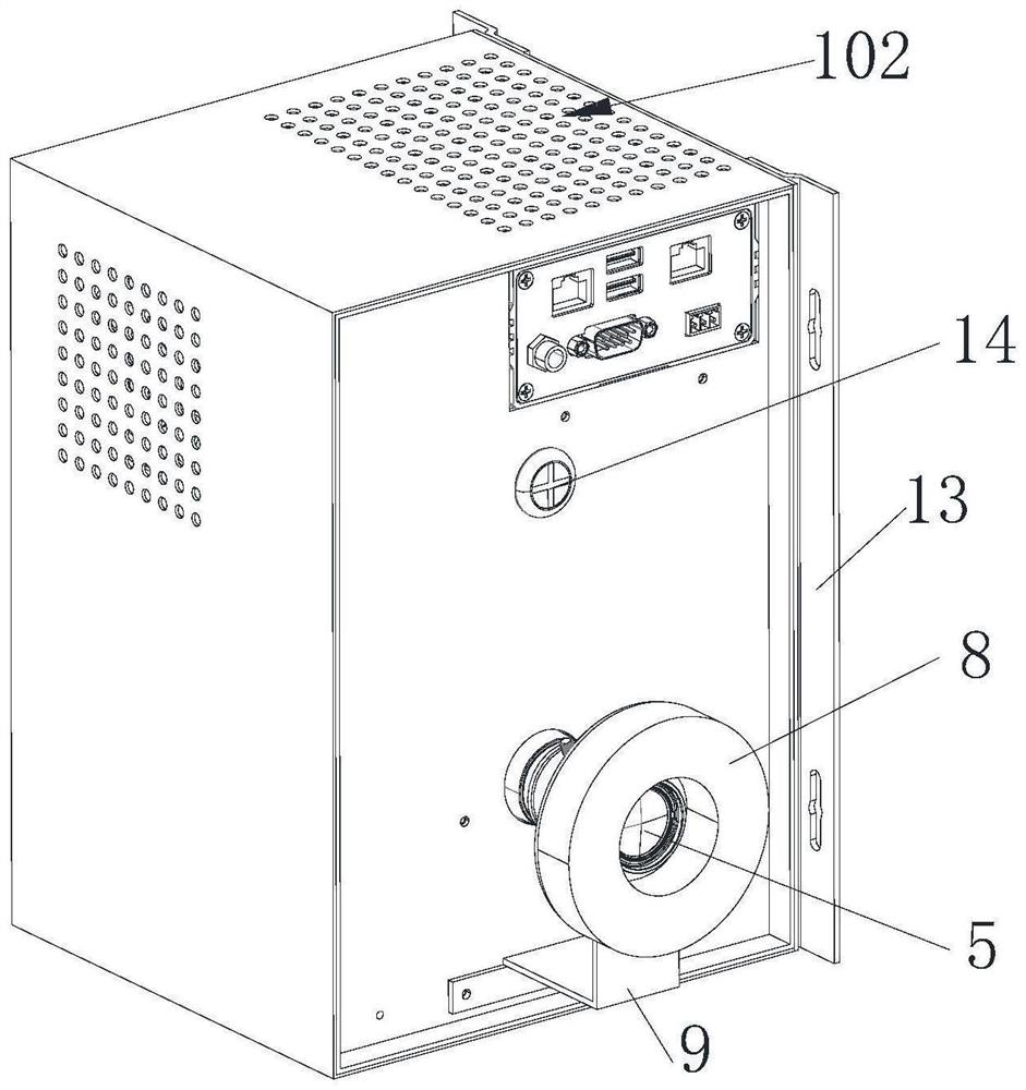 Integrated industrial intelligent visual system