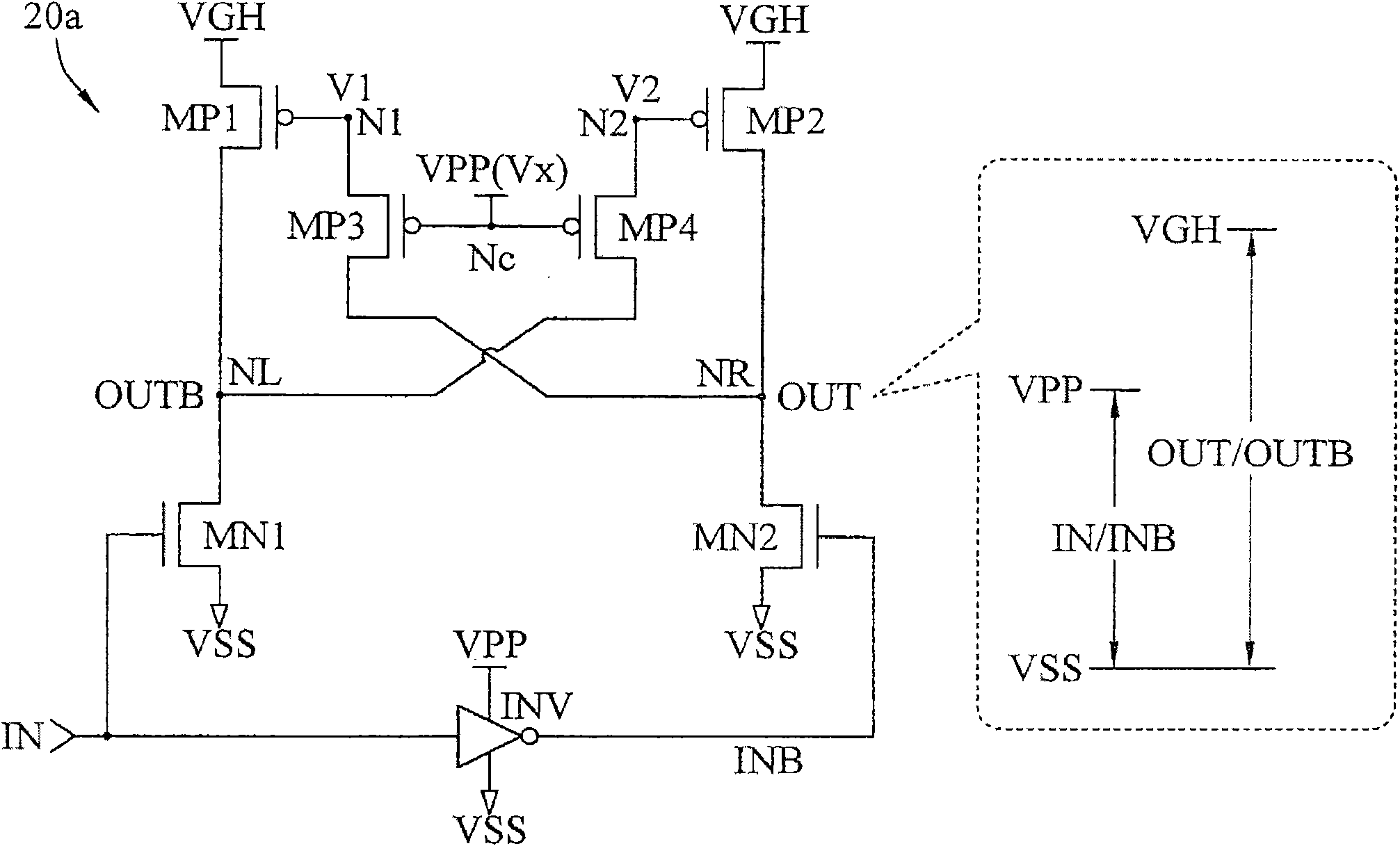Voltage changer and voltage changing system