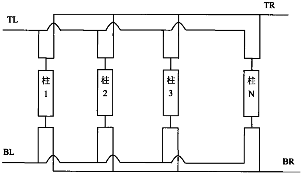 Production-type two-dimensional liquid chromatography interface and production-type two-dimensional liquid chromatography separation system