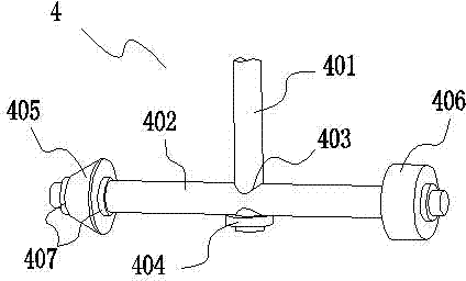 Flanging and patting device for metal thin-walled cylindrical vessels