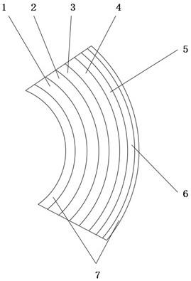 Anti-laser and anti-infrared eye protection lens