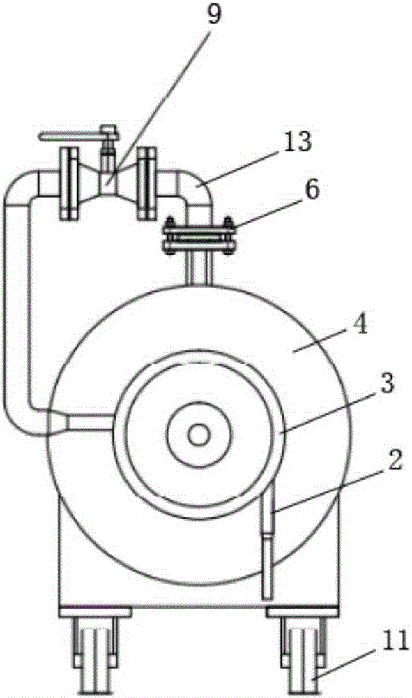 Pressure storage type compressed gas foam extinguishing system