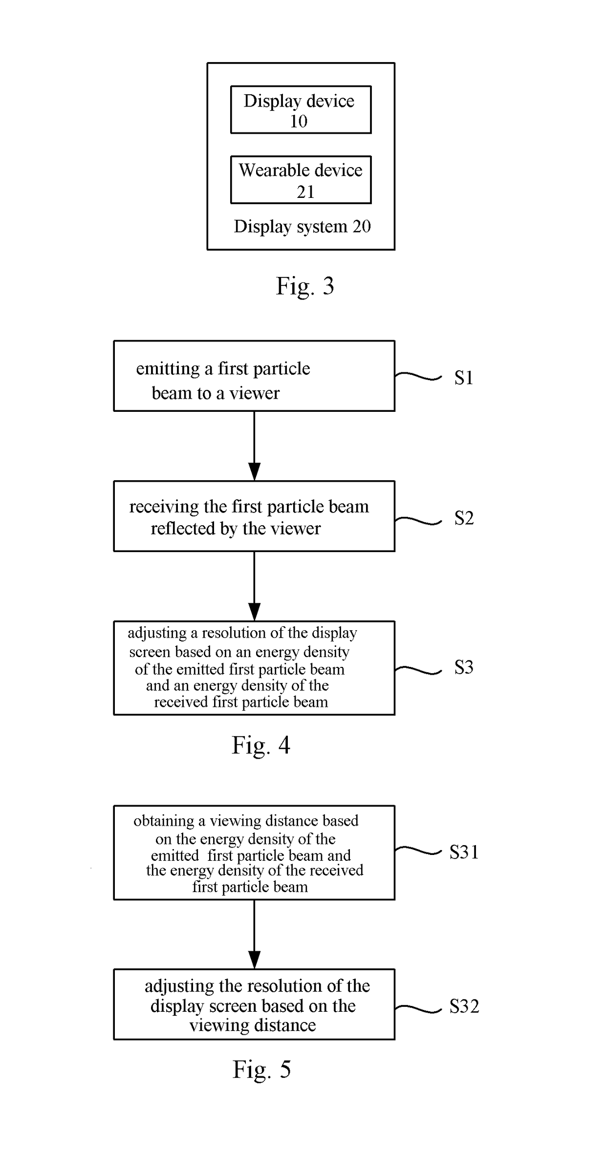 Display device, display system and resolution adjusting method