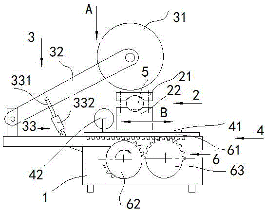 Horizontal and vertical feed burr-free bar cutting device