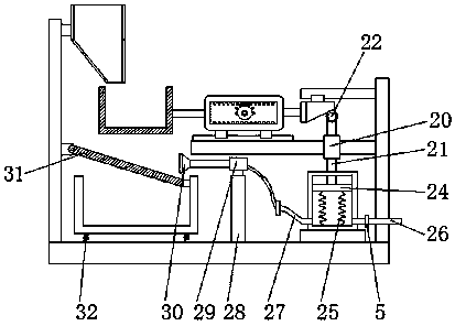 Building sand screening and cleaning device
