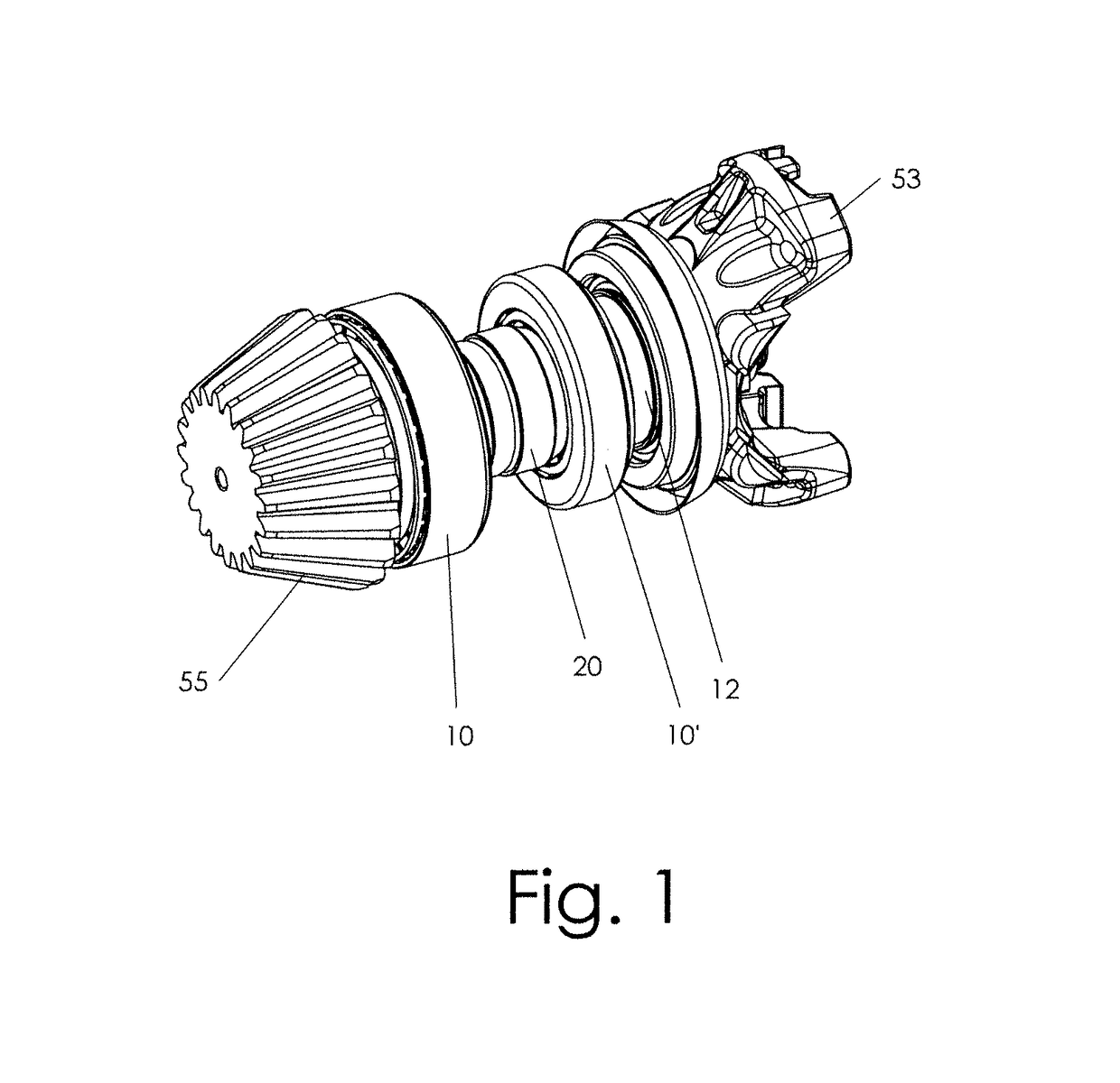 Adjustable spacer with hardened ends