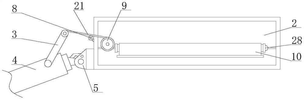 Distribution box with good protection effect