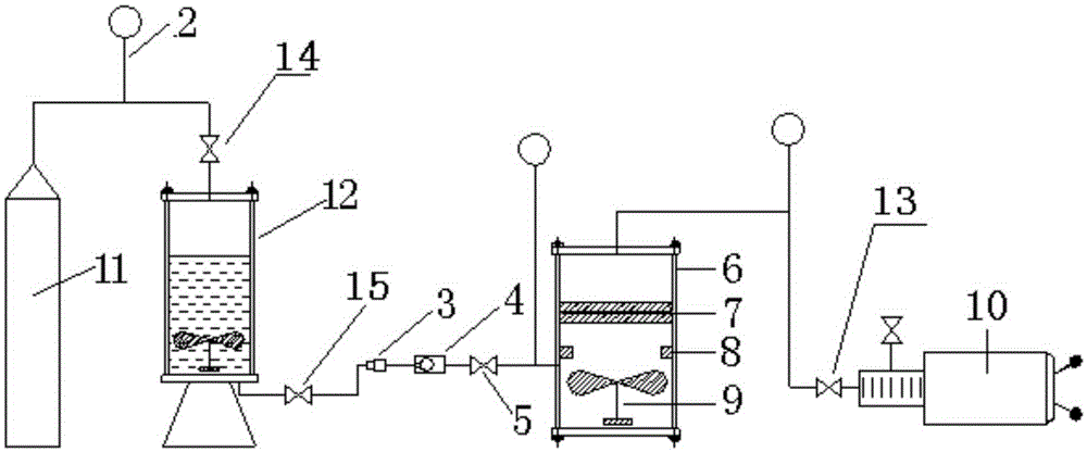 A kind of dissolved oxygen measuring device and measuring method