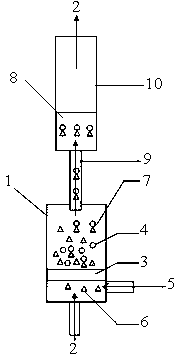 Air-flowing type dynamic liquid-phase micro-extracting method for online derivatization