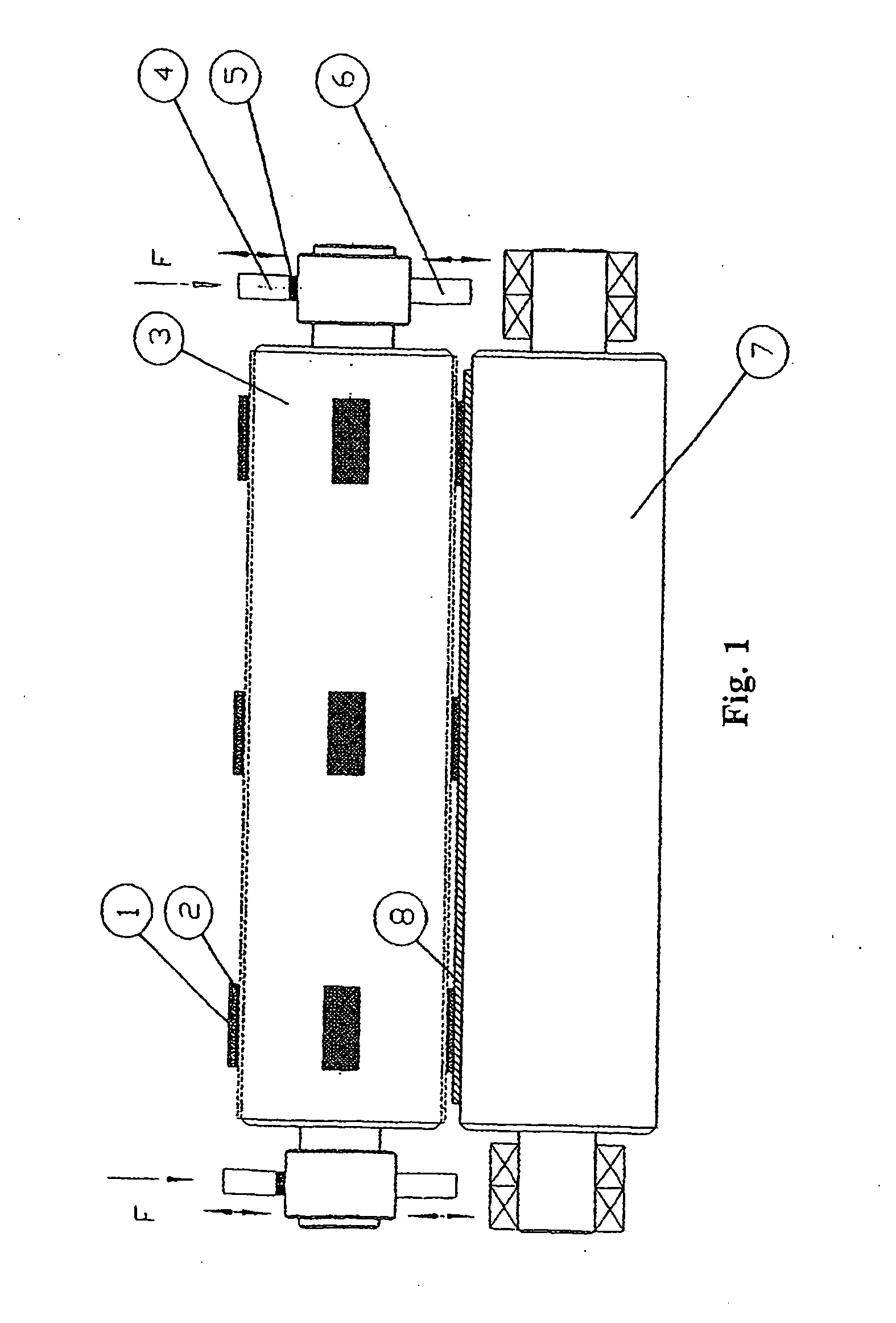 Device for processing a three dimensional structure into a substrate