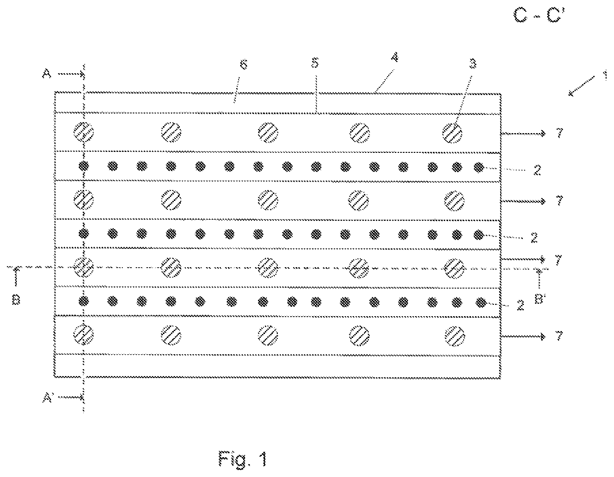 Reformer for producing synthesis gas having improved burner waste gas flow