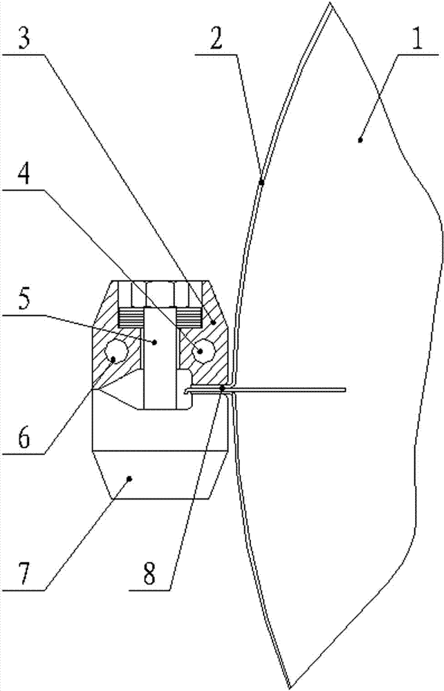 Contact element for submerged arc furnace electric conduction and manufacturing method thereof