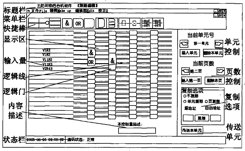 Technique for realizing transforming plant anti mis-closedown function in transforming plant observe and control apparatus