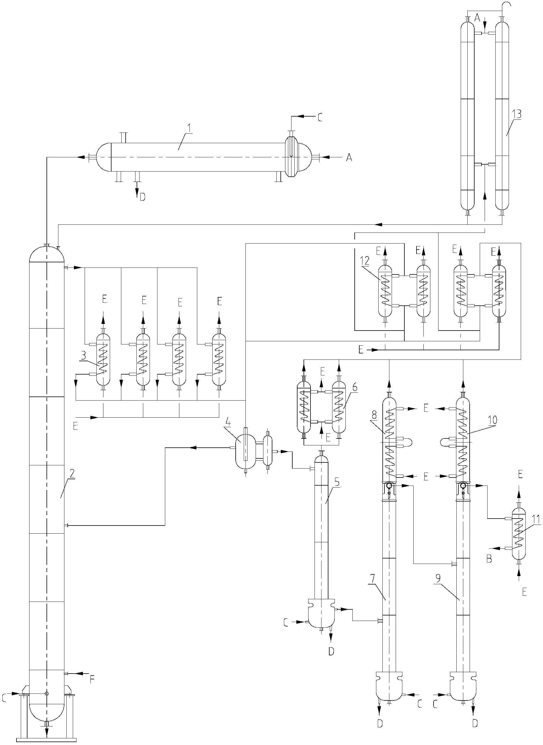 Method and device for producing bromine from brominated butyl rubber wastewater through steam distillation
