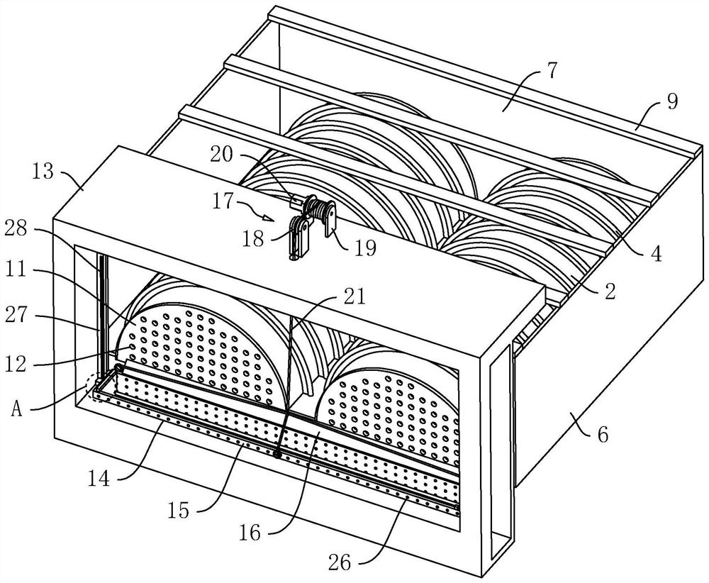 Underground drainage pipeline and construction method