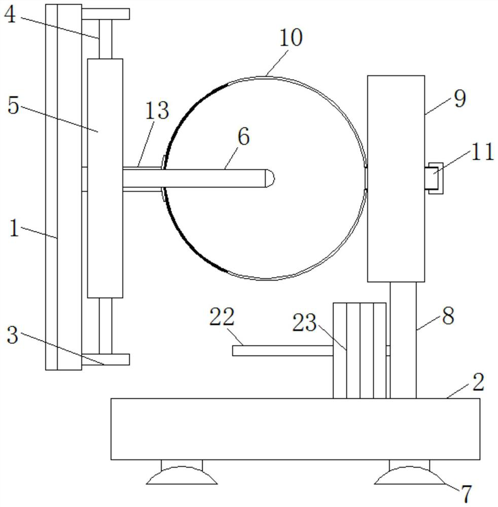 A kind of training device for basketball confrontation breakthrough