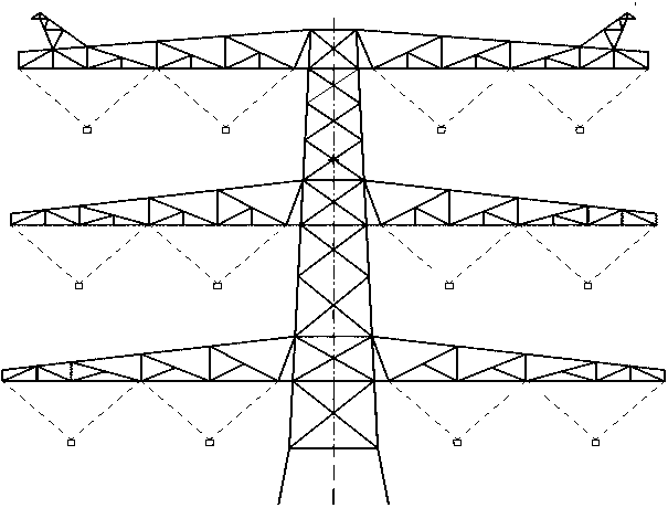 Same-tower multi-loop transmission circuit risk probability assessment method
