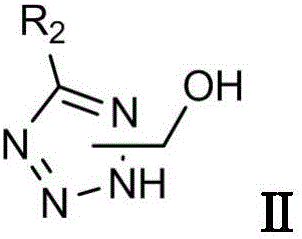 Tetrazole phosphate compound with nematocidal activity and synthesizing method