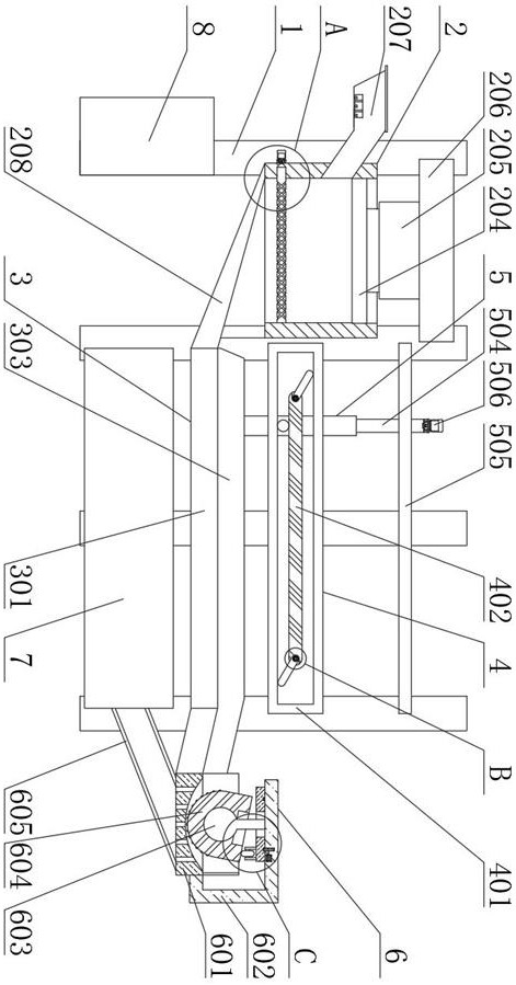 Powder grinding device for montmorillonite production