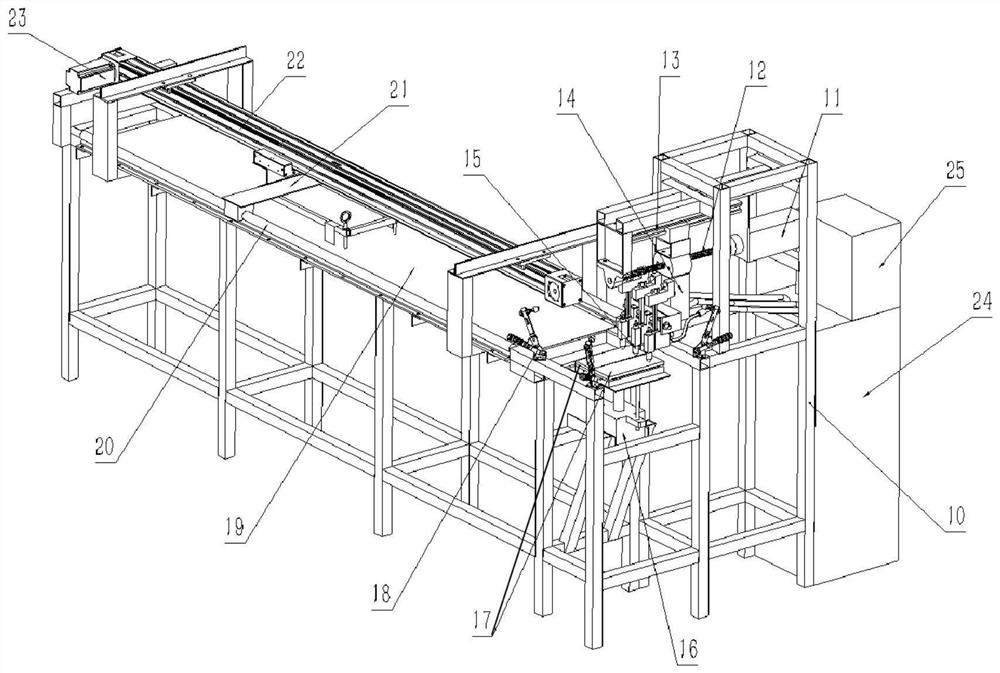 Multiple membrane filaments automatic curtain forming device and method