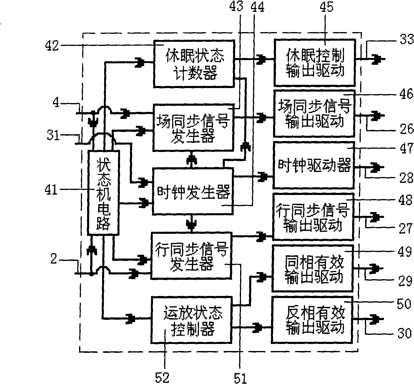 Driving circuit and its control method for simulating color near-eye LCD