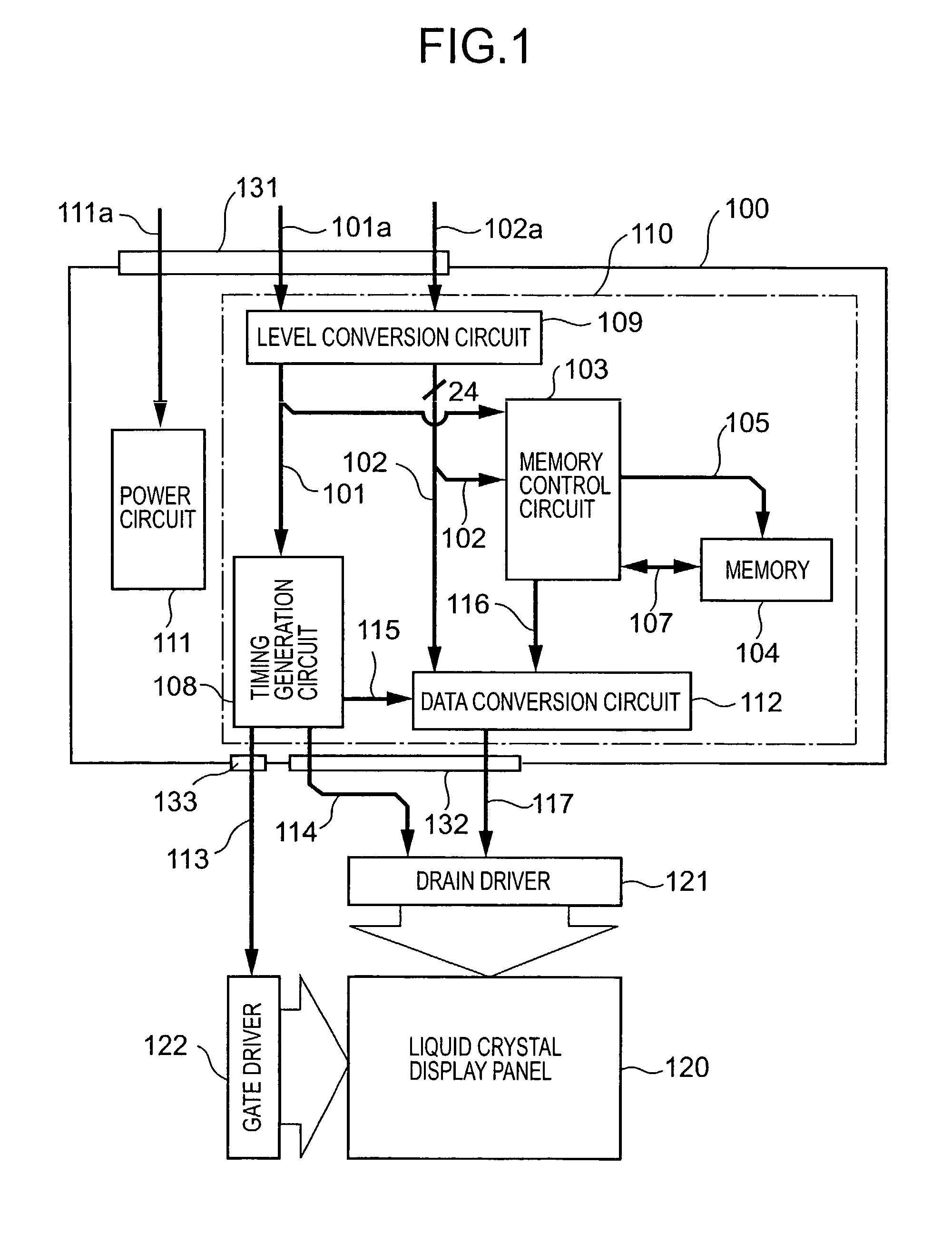 Display controller and display device provided therewith