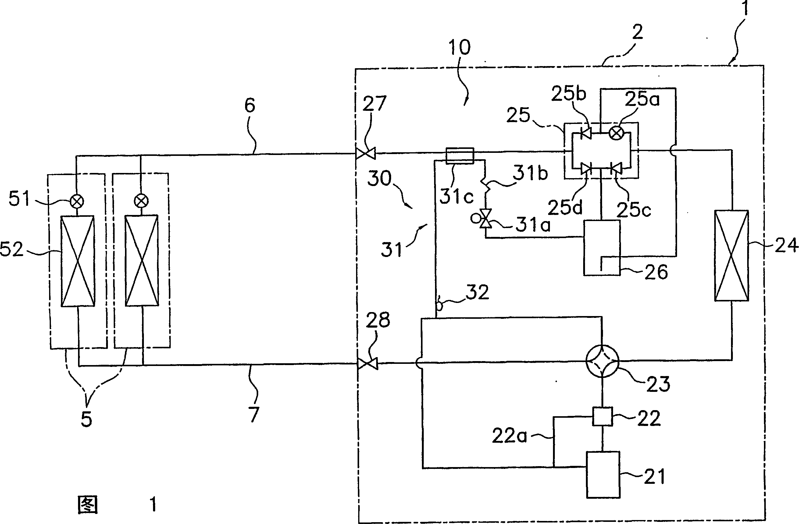 Refrigeration system and method for detecting quantity of refrigerant of refrigeration system