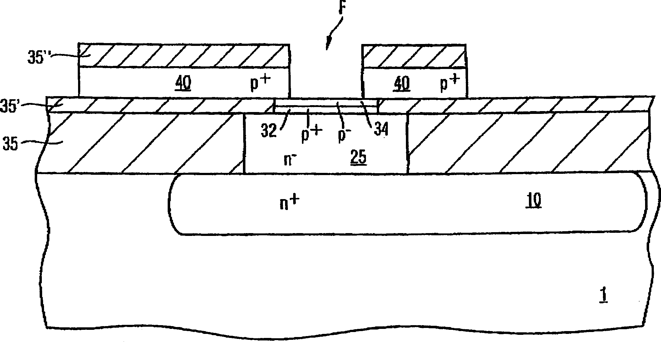 Method for the production of a bipolar semiconductor component and corresponding bipolar semiconductor component